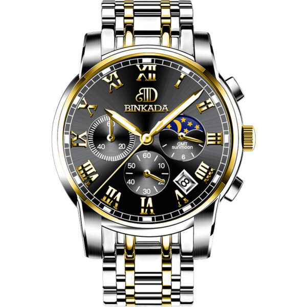 Men's Fashion Quartz Watch Waterproof - Image 8