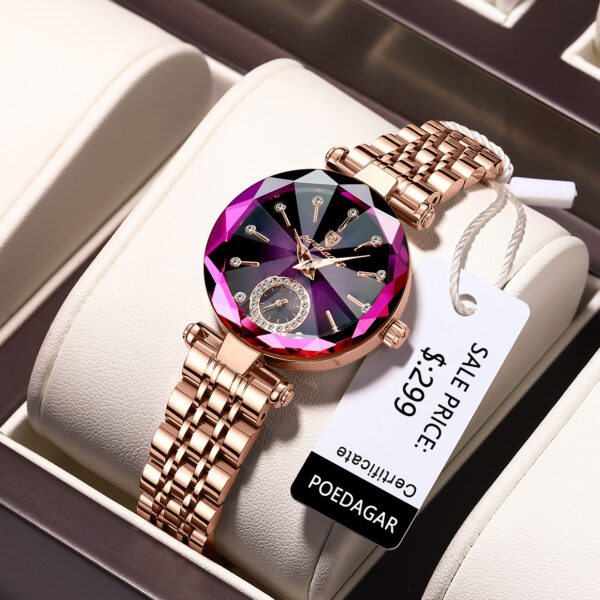 Casual Fashion Waterproof Quartz Watch Ladies - Image 6