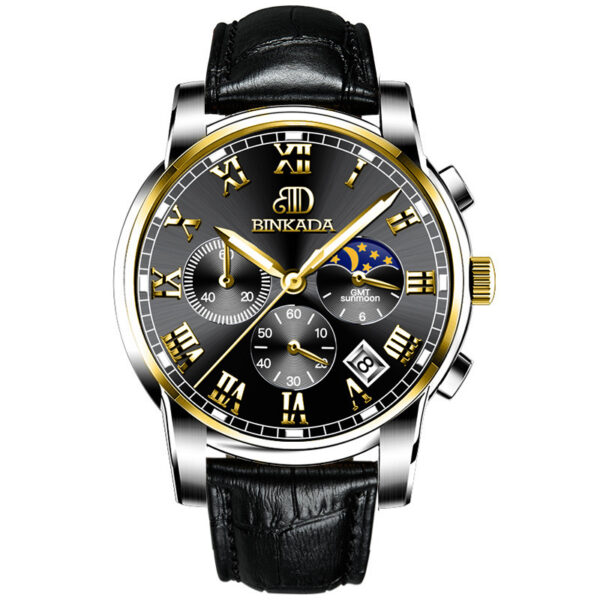 Men's Fashion Quartz Watch Waterproof - Image 2