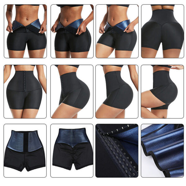 Slimming Pants Waist Trainer Shapewear Tummy Hot Thermo Sweat Leggings Fitness Workout Sweat Sauna Pants Body Shaper - Image 3