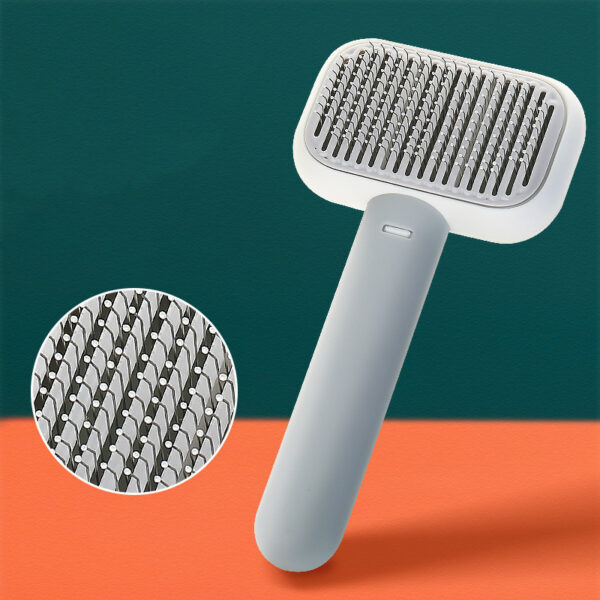 New Pet Cat Dog Hair Brush Hair Massage Comb Open-Knot Brush Grooming Cleaning Tool Stainless Steel Comb - Image 6