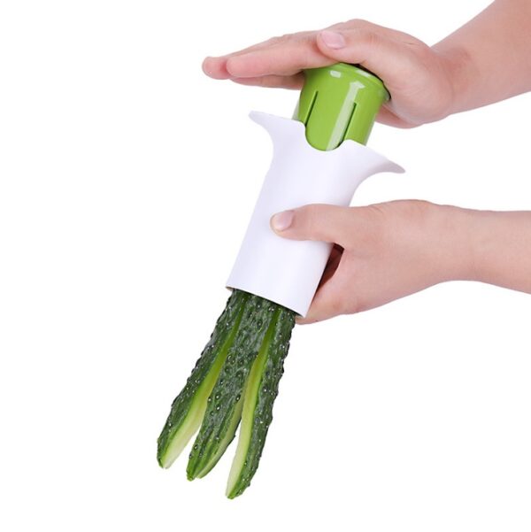 Creative Vegetable Cutters Fruit Kitchen Cucumber Carrot Divider Strawberry Slicer Splitter Kitchen Gadget Accessories - Image 6